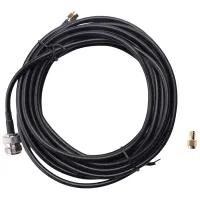 N Type Female to RP-SMA Male SMA Male 20Ft RG58 Low Loss Extension Cable for WiFi 4G LTE LoRa Antenna Nebra RAK