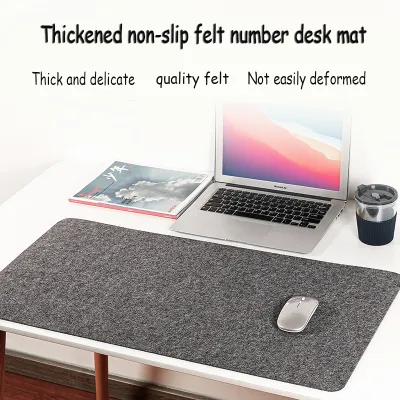 Large mouse pad Wool desk mat Laptop Cushion Desk pad Keyboard pad Mouse Pad Non-slip Mousepad gaming accessories