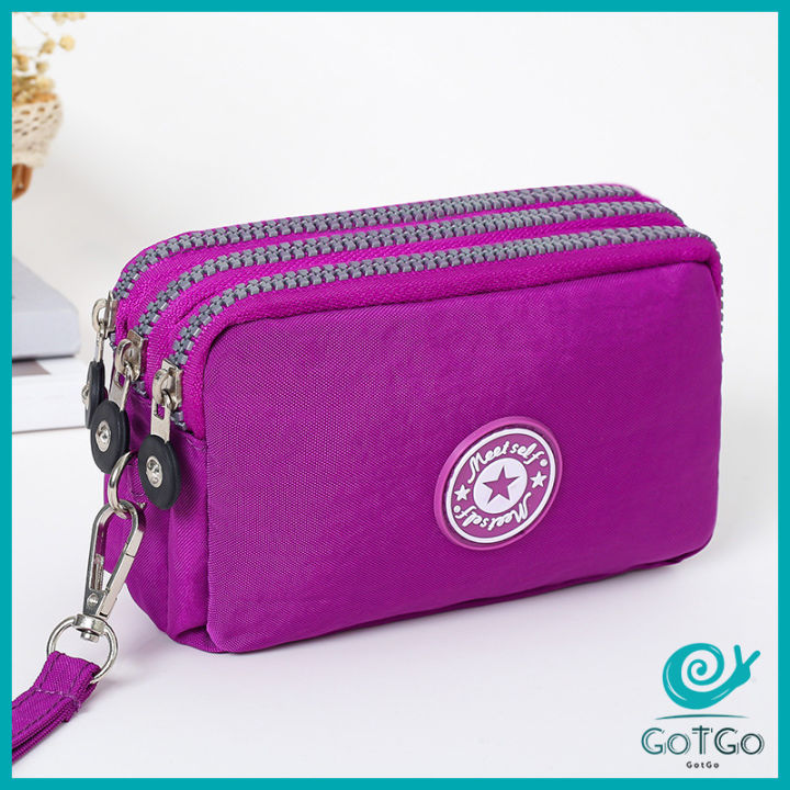 gotgo-กระเป๋าใส่เหรียญ-กระเป๋าใส่มือถือ-กระเป๋าผ้ายีนส์-เคสกุญแจ-กระเป๋าแฟชั่น-กระเป๋าถือ-กระเป๋าคลัช-ladies-bag-สปอตสินค้า