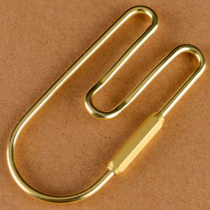พวงกุญแจ-uni-pure-handmade-copper-keyrings-simple-car-key-chain-ring-holder-men-women