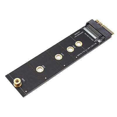 2X M.2 A+E KEY Slot To M.2 NVME Adapter Card NGFF To KEY-M Expansion Card NVMe PCI Express SSD Port Expansion Adapter
