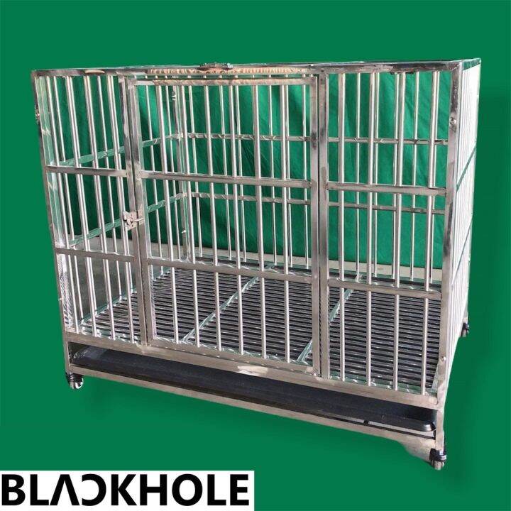 STAINLESS STEEL DOG CAGE 9363.581cm ♖ Lazada