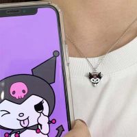 KSKX สร้างสรรค์ ของขวัญเพื่อน เมโลดี้ สร้อยคอคู่ สร้อยคอเย็บ HelloKitty คุโรมิ สร้อยคออะนิเมะ สร้อยคอเพื่อนที่ดีที่สุด โซ่กระดูกไหปลาร้าหญิง สร้อยคอแม่เหล็ก