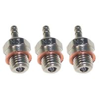 3X N3 Hot Glow Plug Spark for HSP 70117 1/10 1/8 RC Buggy Truck Vertex SH Nitro Engine Parts