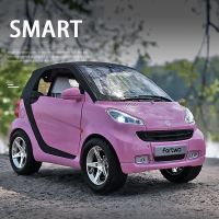 1:24 Simulation Car Smart Fortwo Alloy Metal Diecast Vehicle Toy Car Model Metal Kids Gift Car Toys For Children