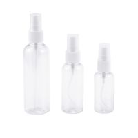 30/50/100 ML Clear Plastic Perfume Spray Bottle Portable Empty Refillable Bottles Mist Pump Perfume Atomizer, 15 Pcs