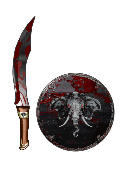 ดาบ-โล่-sword-shield-elephant-ผลิตจากวัสดุ-eva-foam