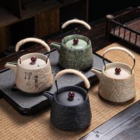 【hot】◄▥ teapot ceramic tea set coarse beam single convenient wholesale