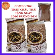 COMBO 2KG- tặng đườngtrân châu đen trân châu đường den thái lan túi 1kg