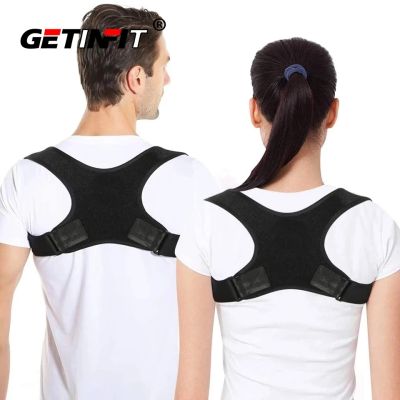 【JH】 Getinfit Posture Corrector Spine Back Shoulder Support Band Adjustable Brace Correction Humpback Pain