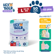 Tã Bỉm Dán Hey Tiger Jumbo Size L 10-15kg - 50 miếng