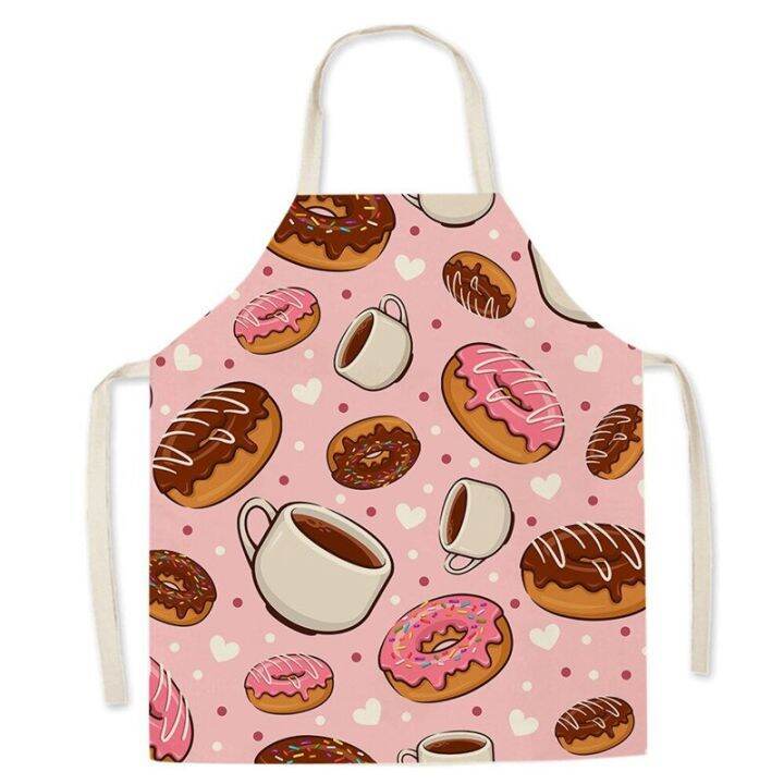 funny-gourmet-pattern-kitchen-apron-male-burger-fries-pizza-pattern-kids-sleeveless-apron-household-cleaning-tool-fartuchy