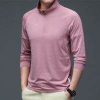 [COD] and autumn mens sports leisure fitness long-sleeved elastic running clothes middle-aged dad T