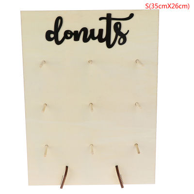 Wooden Donut Wall Stand Donut Party Decor Doughnut Holder Wedding Party Decor