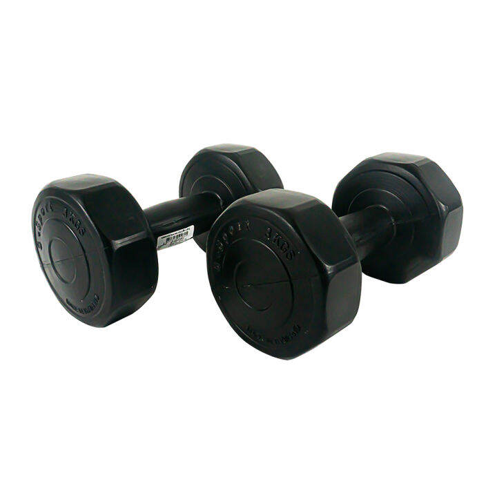 gsports-ดัมเบลพลาสติกสีดำ-3-kg-แพ็คคู่-dumbbell-black-3kg-x-2