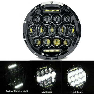 7 Inch LED Work Light 12V 24V Motorcycle Projector Car Headlight HiLo Spot Light for Jeep Off-road Vehicle Trucks Buses Tractor
