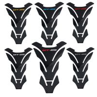 YAMAHA motorcycle 3D carbon fiber fish bone sticker decal logo protection pad fuel tank pad for Yamaha MT09 MT 09