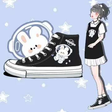 Buy JUNG KOOK Cartoon My Neighbor Totoro Sneakers Cute Anime Black Sports  Canvas Shoes Online at desertcartINDIA