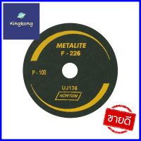 กระดาษทรายกลม NORTON เบอร์ 100 4 นิ้วSANDING DISC NORTON NO.100 4IN **หมดแล้วหมดเลย**