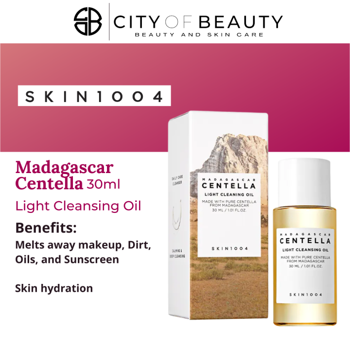 Skin1004 Madagascar Centella Light Cleansing Oil 30ml Lazada PH