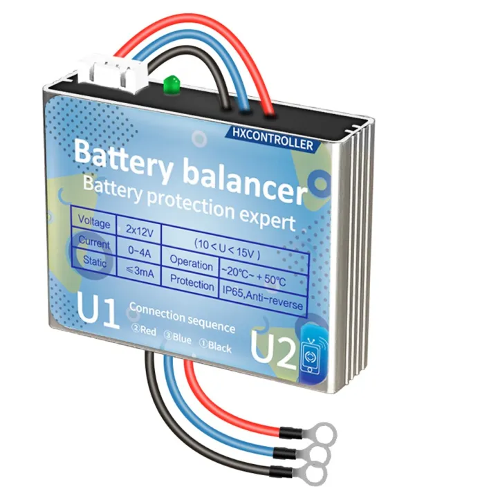 New Battery Balance 4A IP65 Battery Equalize Battery Protector Tools 10- 15VDC For 24V 48V 60V 72V 96V Battery