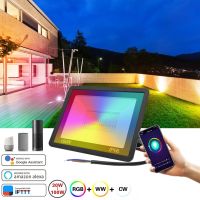 โปรเจ็คเตอร์ Led อัจฉริยะ Led 30W 50W 100W ไฟสาด RGB ไฟสปอตไลท์นอกอาคารติดผนัง220V Tuya Wifi อัจฉริยะเพื่อชีวิตที่ชาญฉลาด