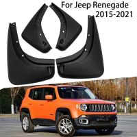 อุปกรณ์เสริมบังโคลนบังโคลนหน้าสำหรับรถ Jeep Renegade 2015-2021กันการสาดป้องกันการเปรอะเปื้อน