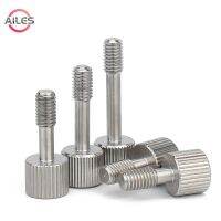 [Haotao Hardware] M3 M4 M5 M6 SUS304สแตนเลสแบน Knurled Thumb สกรูเอวสูง Shank Hand กระชับ ThumbTamper Resistant สกรู