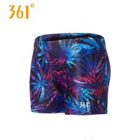 361 Men Quick Dry Swimming Trunks Flat Angle Professional Sports Trunks Competition Swim Shorts Mens Summer Pool Swimwear Boy