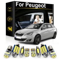 【CW】Interior LED Light For Peugeot 308 208 307 207 206 106 107 108 1007 301 306 406 407 408 508 607 SW CC RCZ Accessories Canbus