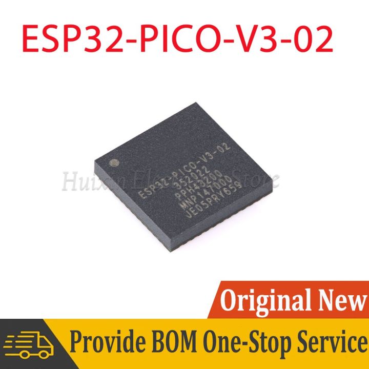1-5pcs-esp32-pico-v3-02-lga-48-esp32-esp32-pico-v3-02-8mb-flash-2mb-p-sram-wifi-bluetooth-5-0-dual-core-32-bit-mcu-new-original