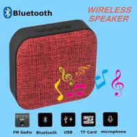 ลำโพงบลูทูธ USB/TF/FM Radio Audio Wireless Bluetooth Speaker Outdoor Stereo Bass