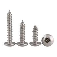 M3 Phillips Truss Pin Head Sheet Self Tapping Screw A2 304 Stainless