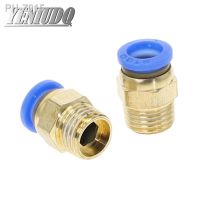 PC Straight Push in Fitting Pneumatic Push to Connect Air 4-12mm OD Hose Tube 1/8 1/4 3/8 1/2 BSP Male Thread Connector