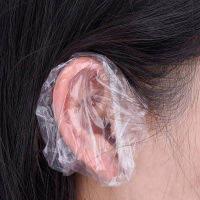 BELLE 100pcs Waterproof EAR COVER อาบน้ำ Salon EAR Protector ผมย้อมหูฟัง