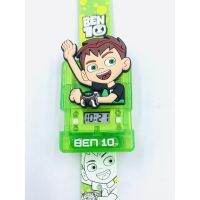 DEK นาฬิกาเด็ก ☫▨นาฬิกา รุ่น Ben10 เบ็นเท็น นาฬิกา ข้อมือ เด็ก ผู้ชาย มีไฟ ลิขสิทธิ์แท้ รุ่น BTSQ795-01Bสีเขียวทนาร/01Cสีดำ/สีเขียวตอง นาฬิกาเด็กผู้หญิง  นาฬิกาเด็กผู้ชาย