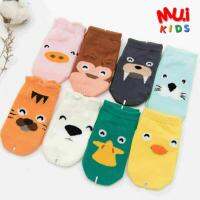 muikids ถุงเท้าเด็ก มีกันลื่น KIDs SOCK ใส่ได้ตั้งแต่ แรกเกิด ลายน่ารัก