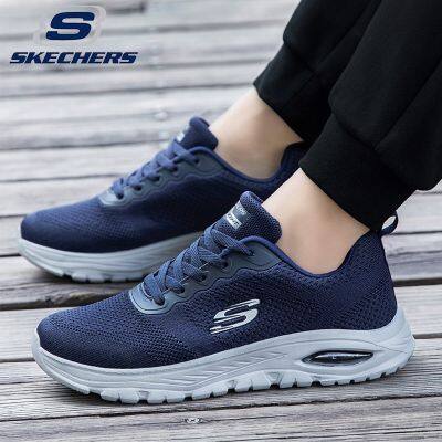 *ล่าสุด▼○【Air Cushion】skechers_ ใหม่ รองเท้าผ้าใบลําลอง ข้อสั้น แบบผูกเชือก พลัสไซซ์ สําหรับผู้ชาย ผู้หญิง