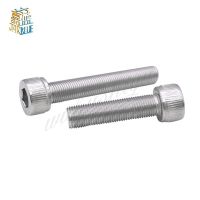 M3 M4 M5 M6 Pitch 0.35 0.5 0.75mm 304 Stainless Steel A2-70 Fine Thread Hexgonal Hex Socket Round Cap Head Screw Allen Bolt Nails  Screws Fasteners