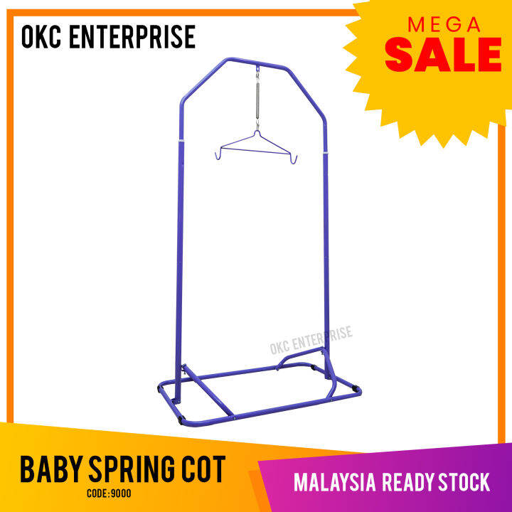 Baby Spring Cot / Baby Cradle Swing Lazada