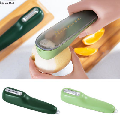มีดปอกแบบมีดปอกกล่องใส่ของเอนกประสงค์อุปกรณ์ที่ปอกผักผลไม้พร้อมกับกล่องเก็บของอุปกรณ์ในห้องครัว