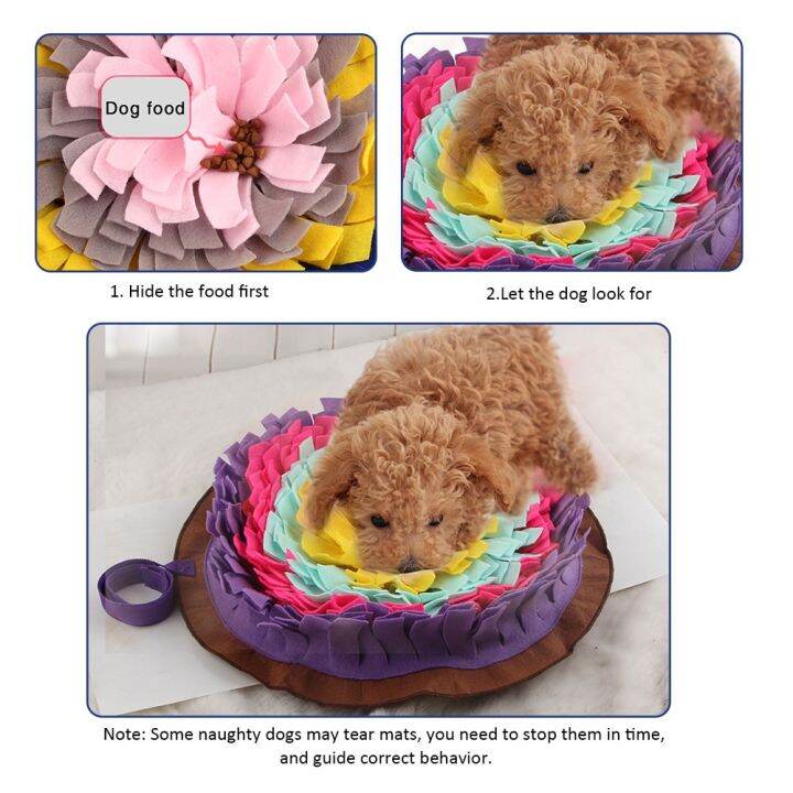 pets-baby-สุนัข-snuffle-mat-petfood-anti-choking-mat-cat-dog-training-blanketworkpet-slowing-feedingmat-mats