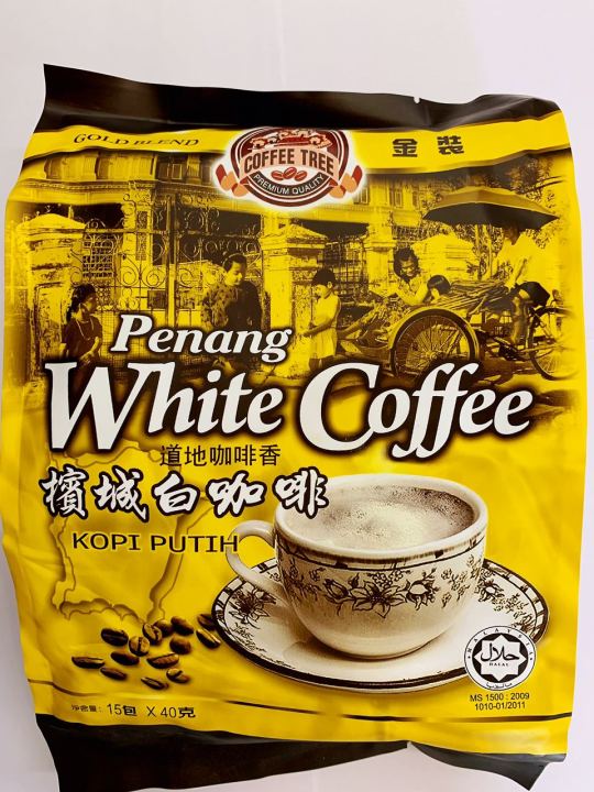 Coffee Tree Penang White Coffee 3 In 1 15 pkt * 40g | Lazada