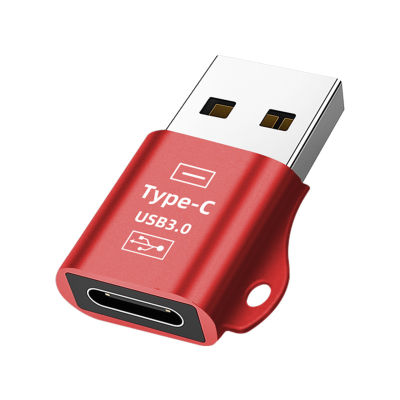 Yeqinhuia อะแดปเตอร์ Type-C แบบพกพา,ตัวแปลงชาร์จข้อมูล USB 3.0เป็น Type-C สำหรับโทรศัพท์มือถือ USB-C