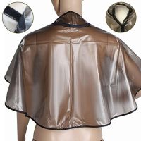 ‘；【。- Hair Cutting Collar Waterproof Colouring Cape Barber Cloth Hairdressing Hair Dye Gown Perm Baking Oil Cape Tool Haircut Cape