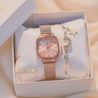 2021 womens temperament watch ins niche light luxury forest series high appearance simple and atmospheric high-end retro square