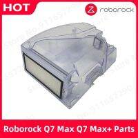 Roborock ดั้งเดิม Q7สูงสุด Q7สูงสุด + อะไหล่กล่องถังขยะถังน้ำกล่องฝุ่นพร้อมอุปกรณ์เสริมเครื่องดูดฝุ่นเครื่องกรอง Hepa