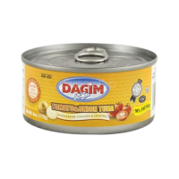 Tomato and Onion Tuna Dagim 170 gr - ดากิม ทูน่ากระป๋องในซอสมเขือเทศและหัวหอมใหญ่ บรรจุ 170 กรัม