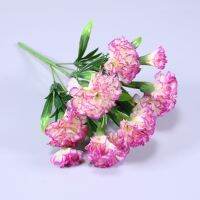 hot【cw】 1 Bouquet CarnationOutdoor UV Resistant No Fade Artificial FlowerCarnation Silk Flowers for Wedding