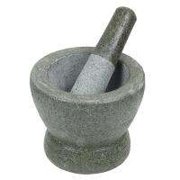 ราคาพิเศษ!! ครกพร้อมสากหิน 6.5 นิ้ว เครื่องครัวและอุปกรณ์อื่นๆ MORTAR+PESTLE ROCK 6.5"